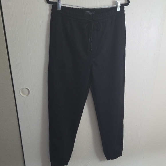 Faux Suede Men's Jogger Pants - Picture 1 of 3